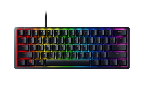 Razer Huntsman Mini klawiatura Gaming USB QWERTZ Niemiecki Czarny