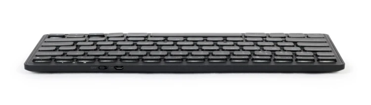 Gembird KB-BTRGB-01-DE klawiatura Uniwersalne Bluetooth QWERTZ Niemiecki Czarny