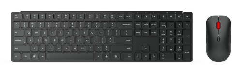 Lenovo 4X31S04814 klawiatura Dołączona myszka Biuro RF Wireless + Bluetooth Niemiecki Czarny