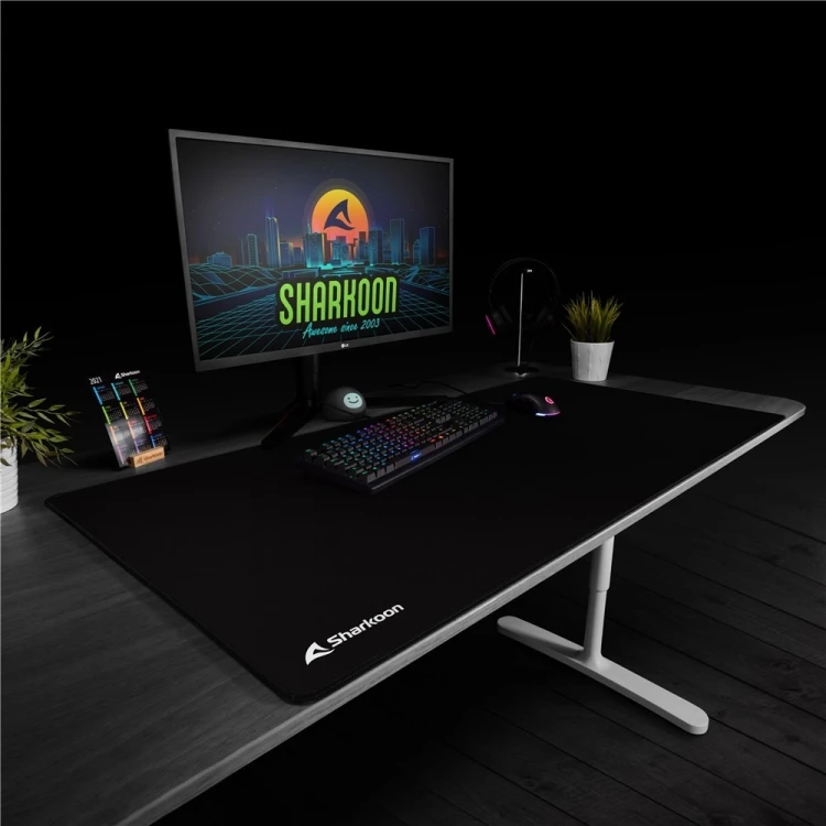 Sharkoon 1337 V2 Big Podkładka dla graczy Czarny