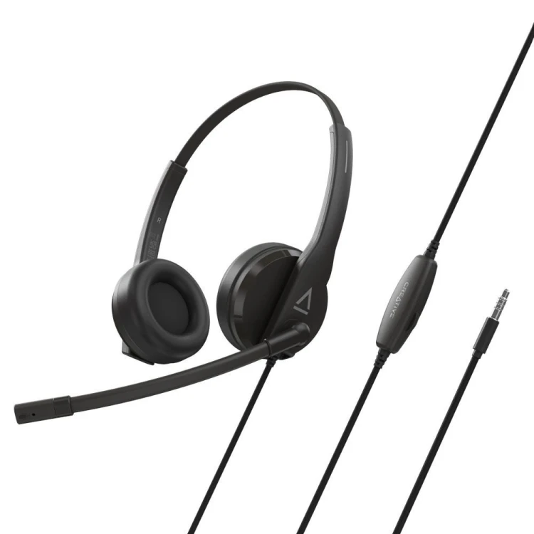 Creative Labs HS-230 Zestaw słuchawkowy Przewodowa Opaska na głowę Business/Everyday USB Typu-A Czarny