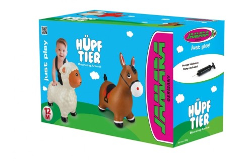 Jamara Hopping animal horse brown with pump Animals