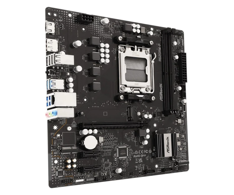 Asrock A620AM-P AMD A620A Gniazdo AM5 micro ATX
