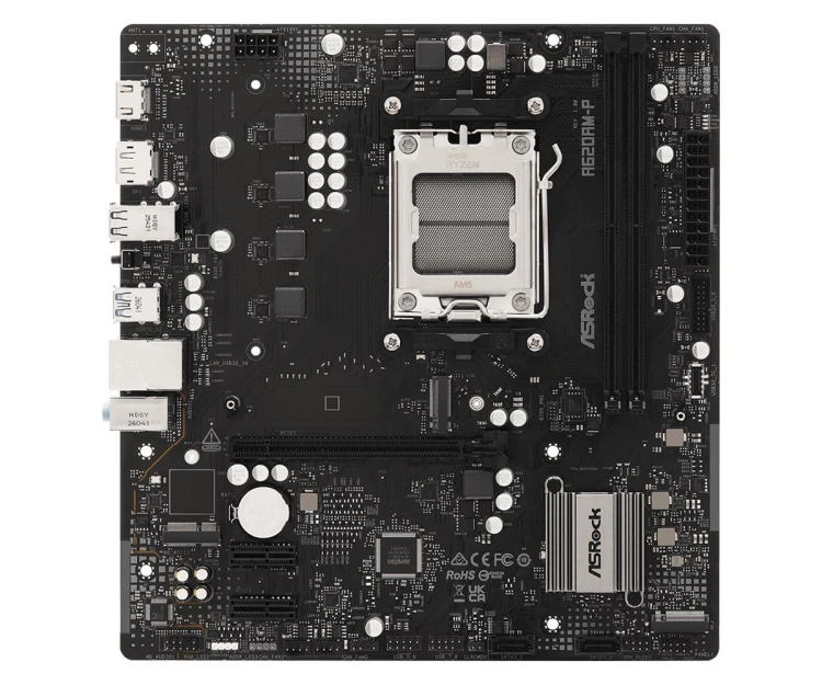 Asrock A620AM-P AMD A620A Gniazdo AM5 micro ATX