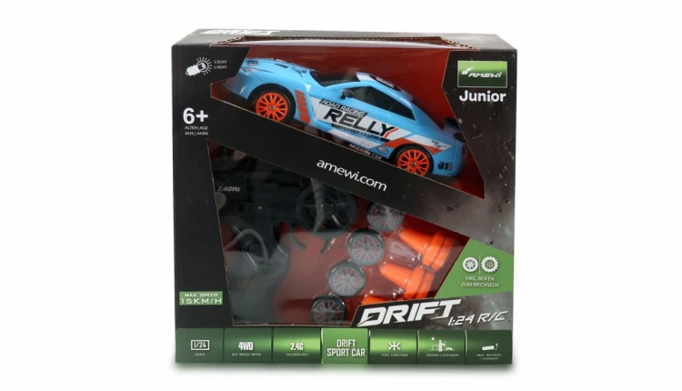 Amewi Drift zdalnie sterowany model Samochód sportowy Silnik elektryczny 1:24
