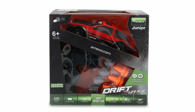 Amewi Drift zdalnie sterowany model Samochód sportowy Silnik elektryczny 1:24