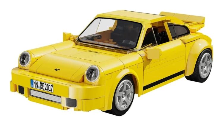 Jamara CaDA RUF CTR 2017 Yellowbird zdalnie sterowany model Samochód Silnik elektryczny 1:20