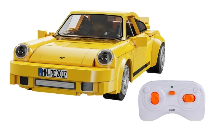 Jamara CaDA RUF CTR 2017 Yellowbird zdalnie sterowany model Samochód Silnik elektryczny 1:20