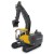 Jamara 406300 zdalnie sterowany model Koparka Silnik elektryczny 1:16
