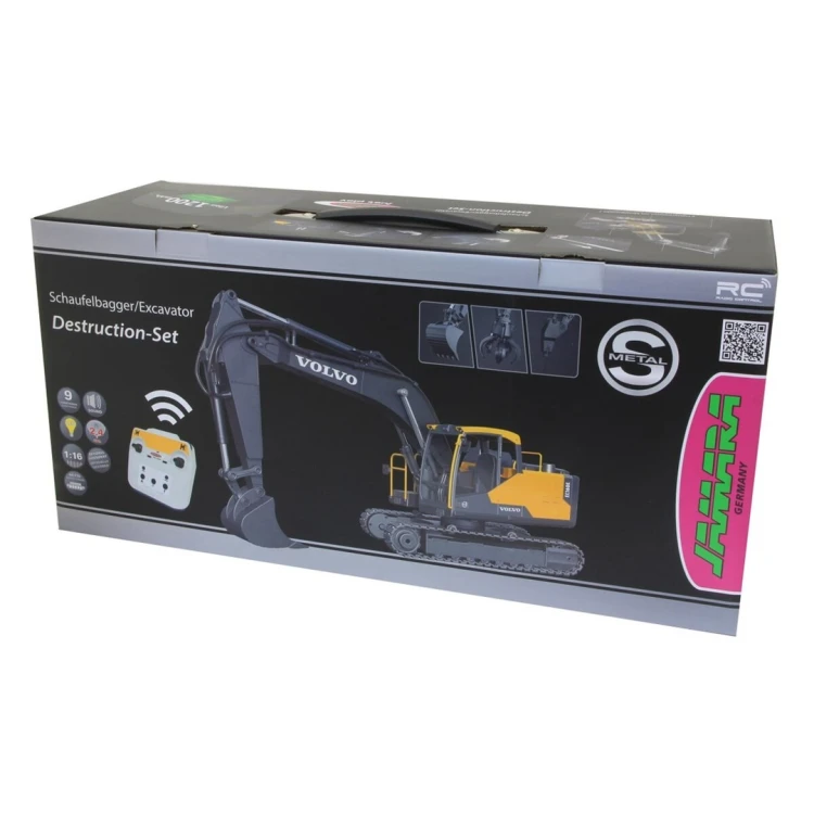 Jamara 406300 zdalnie sterowany model Koparka Silnik elektryczny 1:16