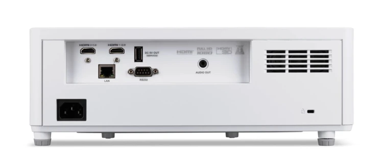 Acer Large Venue PL6520 Projektor do dużych pomieszczeń 6000 ANSI lumenów DLP 1080p (1920x1080) Biały