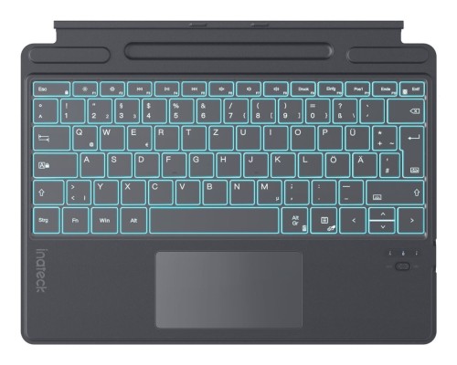 Inateck KB05114 QWERTZ Bluetooth Szary