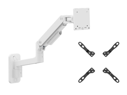 Equip 650140 uchwyt / stojak do monitorów 124,5 cm (49") Ściana Biały