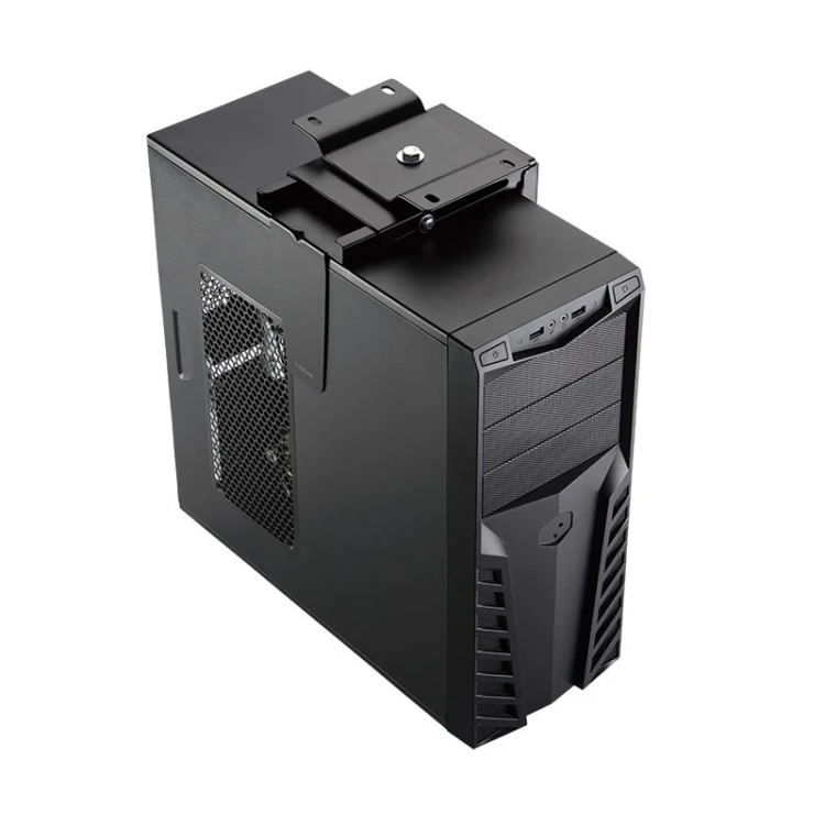 LogiLink EO0030 uchwyt do komputera Uchwyt procesora pod biurkiem Czarny