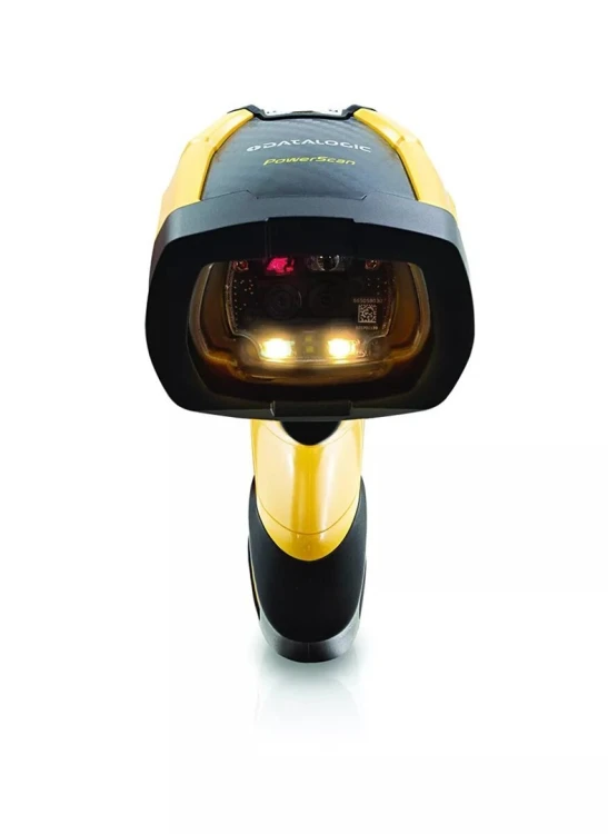 Datalogic PM9600-SR433RBK10 czytnik kodów kreskowych Ręczny czytnik kodów kreskowych 1D/2D Laser Czarny, Żółty
