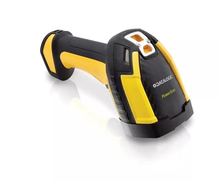 Datalogic PM9600-SR433RBK10 czytnik kodów kreskowych Ręczny czytnik kodów kreskowych 1D/2D Laser Czarny, Żółty