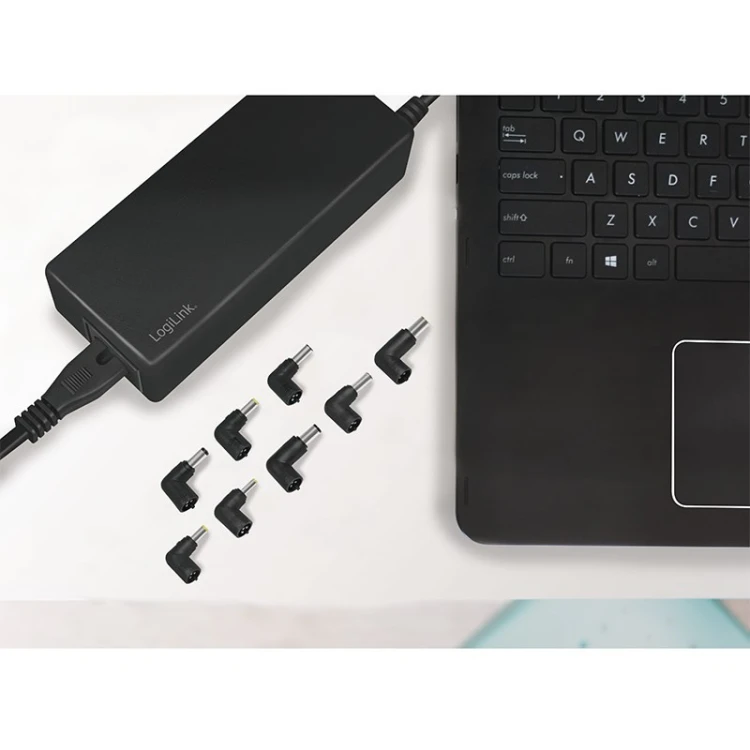 LogiLink PA0215 adapter zasilający/ inwentor Wewnętrzna 90 W Czarny