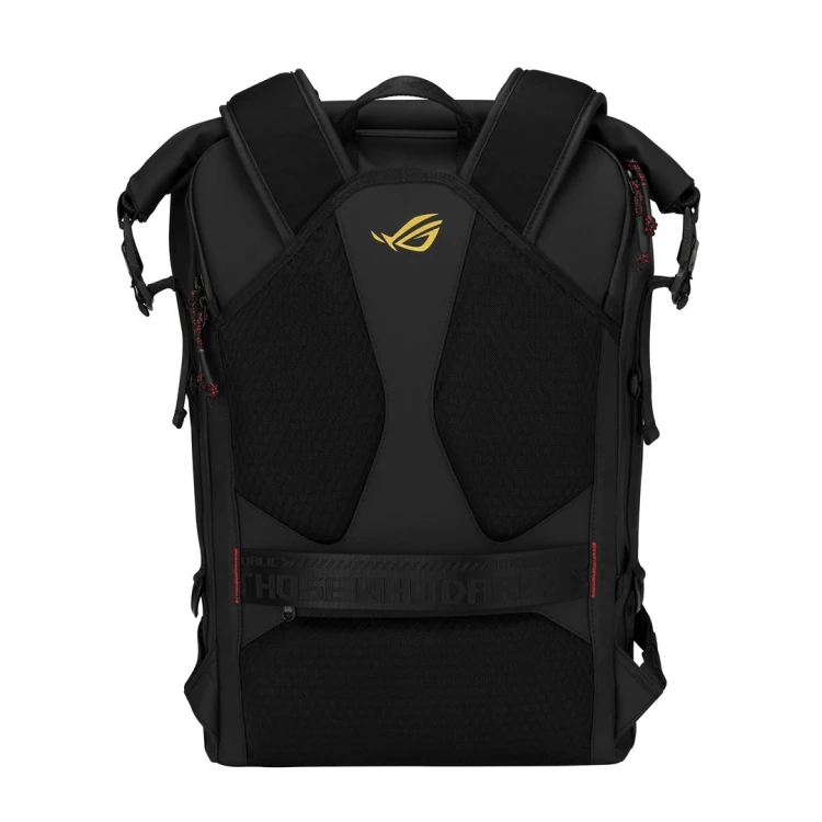 ASUS ROG SLASH Backpack Edition 20 plecak Plecak rolowany Czarny Poliester, Skóra woskowana (Pull Up)