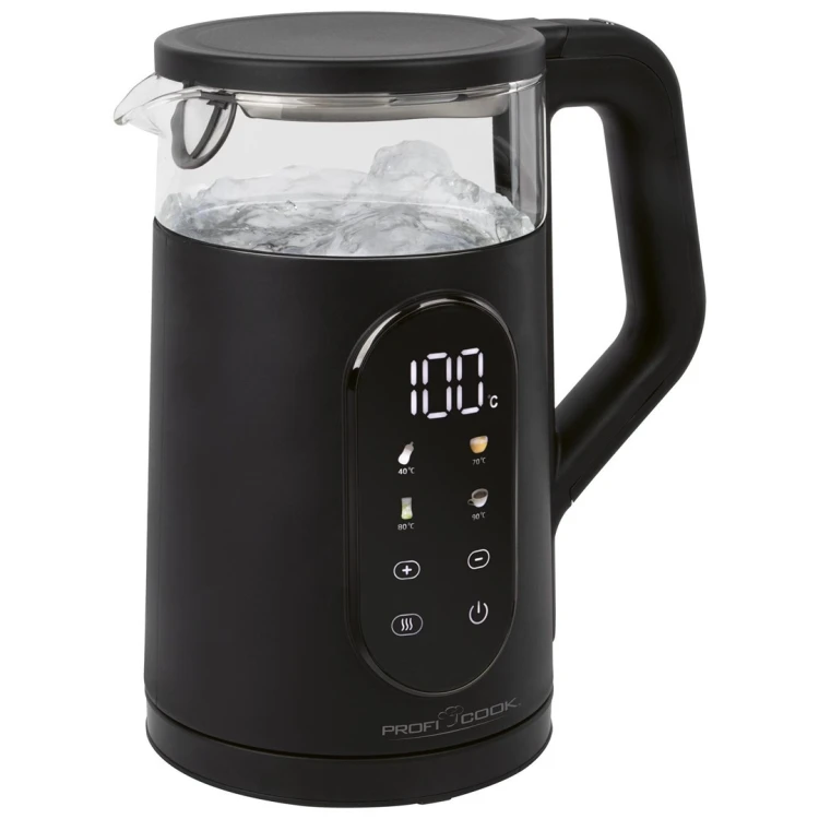 Czajnik elektryczny 1,7L PC-WK 1328 czarny PROFICOOK