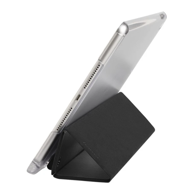 Hama Fold Clear 25,9 cm (10.2") Etui z klapką Czarny, Przezroczysty