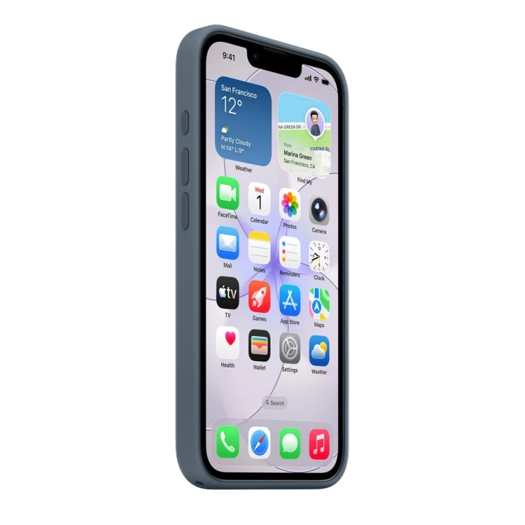 Apple MHWE4ZM/A pokrowiec na telefon komórkowy 15,5 cm (6.1") Niebieski