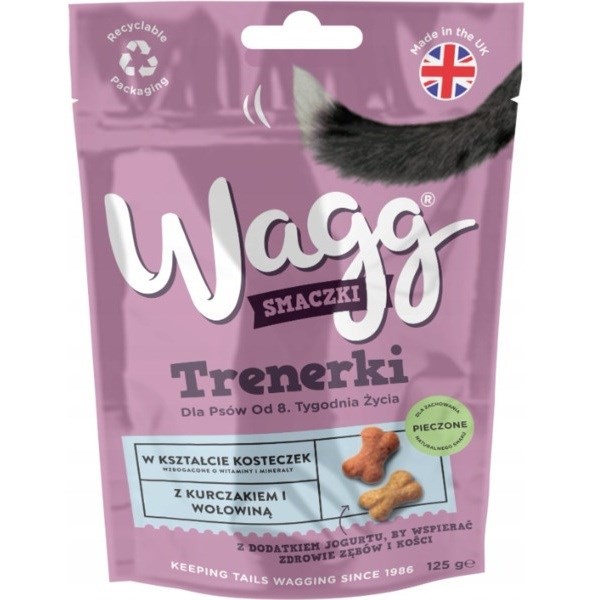 Wagg Trenerki przysmak dla psa 125g