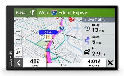 Garmin DriveSmart 76 EU MT-S / Autonawigacja / 7" / Dożywotnia Europa / USB / BT / Wi-Fi / microSD