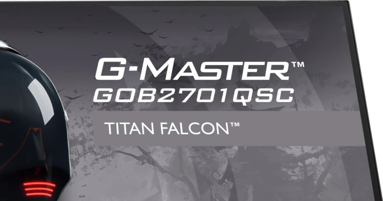 iiyama G-MASTER GOB2701QSC-B1 monitor komputerowy 68,6 cm (27") 2560 x 1440 px 2K Ultra HD OLED Czarny