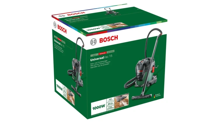 Bosch UniversalVac 15 Czarny, Zielony 15 l 1000 W