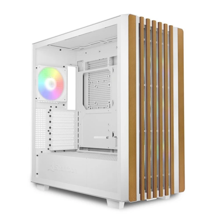 Pokrowiec Sharkoon Rebel C70G RGB ATX 1xSzkło białe
