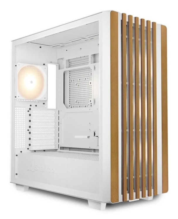 Pokrowiec Sharkoon Rebel C70G RGB ATX 1xSzkło białe