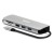 Port Designs 900164 stacja dokująca Przewodowa USB 3.2 Gen 1 (3.1 Gen 1) Type-C Stal nierdzewna