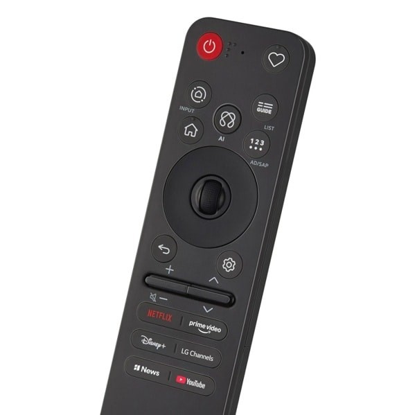 LG MR26GA pilot TV Naciśnij przyciski, Obrotowy