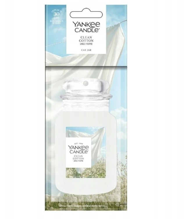 Zawieszka samochodowa CLEAN COTTON YANKEE