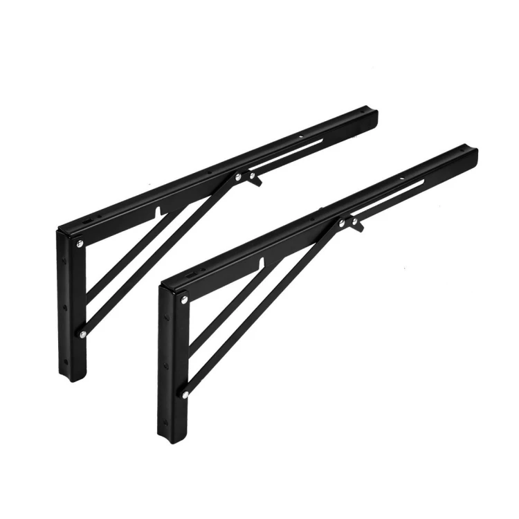 MACLEAN UCHWYT SKŁADANY POD PÓŁKĘ ŚCIENNĄ UCHWYT SKŁADANY PÓŁKI ŚCIENNEJ MACLEAN, MIN 300MM, MAX 600MM, MAX 50KG, 2 SZTUKI, M