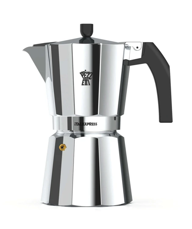 PEZZETTI Italexpress Kawiarka moka 0,45 l Aluminium, Czarny