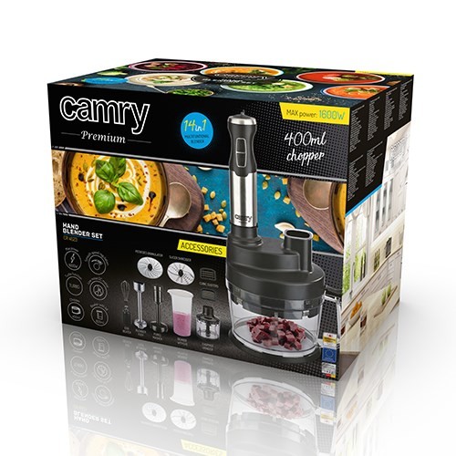 Camry CR 4623 Blender ręczny zestaw 1600W Biały