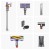 Dyson V15 Detect Absolute Odkurzacz stojący 2 w 1 Bateria Suchy HEPA Bez worka 0,77 l Stal nierdzewna
