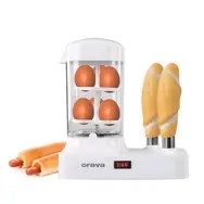 Orava HM-03 urządzenie do hotdogów Toster do hotdogów 250 W Biały