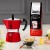 Kawiarka na 3 filiżanki Moka Express 5466 BIALETTI czerwona