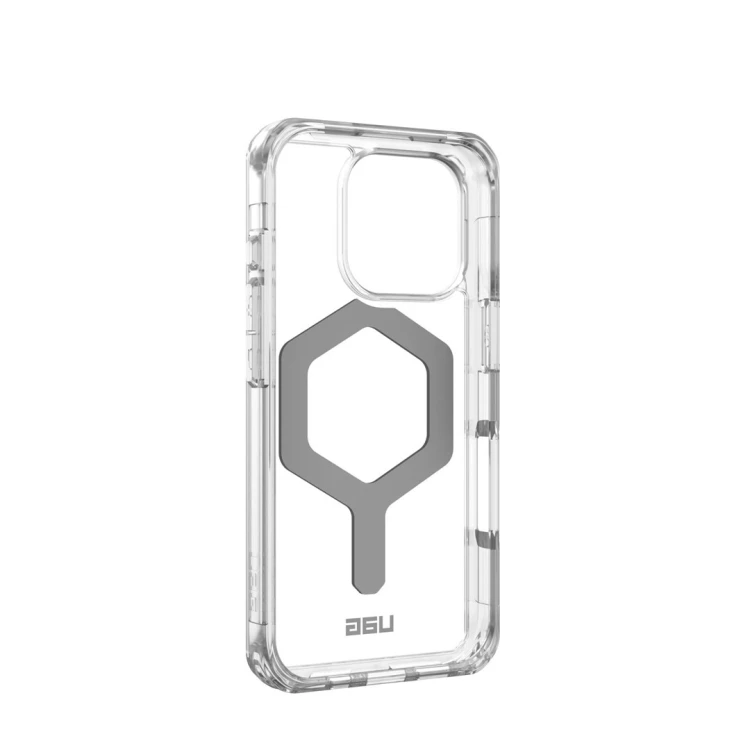 Urban Armor Gear Plyo pokrowiec na telefon komórkowy 16 cm (6.3") Srebrny, Przezroczysty