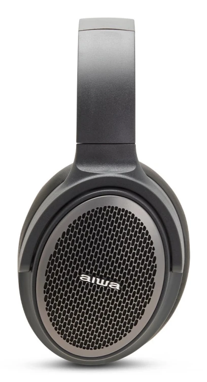 Aiwa HST-250BT/TN słuchawki/zestaw słuchawkowy Przewodowy i Bezprzewodowy Opaska na głowę Połączenia/muzyka Micro-USB Bluetooth Czarny