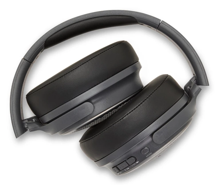 Aiwa HST-250BT/TN słuchawki/zestaw słuchawkowy Przewodowy i Bezprzewodowy Opaska na głowę Połączenia/muzyka Micro-USB Bluetooth Czarny