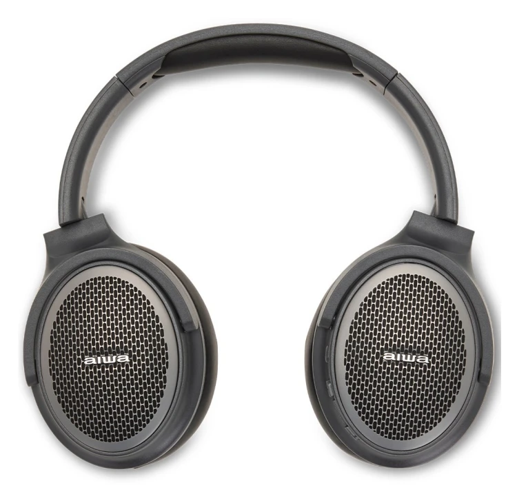 Aiwa HST-250BT/TN słuchawki/zestaw słuchawkowy Przewodowy i Bezprzewodowy Opaska na głowę Połączenia/muzyka Micro-USB Bluetooth Czarny