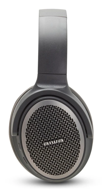Aiwa HST-250BT/TN słuchawki/zestaw słuchawkowy Przewodowy i Bezprzewodowy Opaska na głowę Połączenia/muzyka Micro-USB Bluetooth Czarny