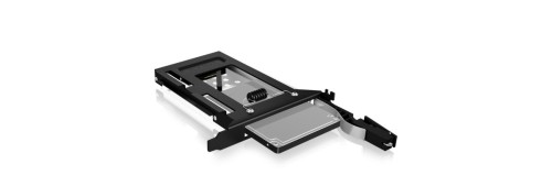 ICY BOX IB-2207StS 8,89 cm (3.5") Taca napędu pamięci masowej Czarny