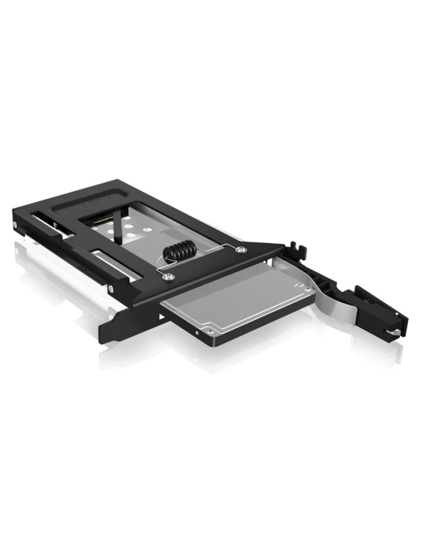 ICY BOX IB-2207StS 8,89 cm (3.5") Taca napędu pamięci masowej Czarny