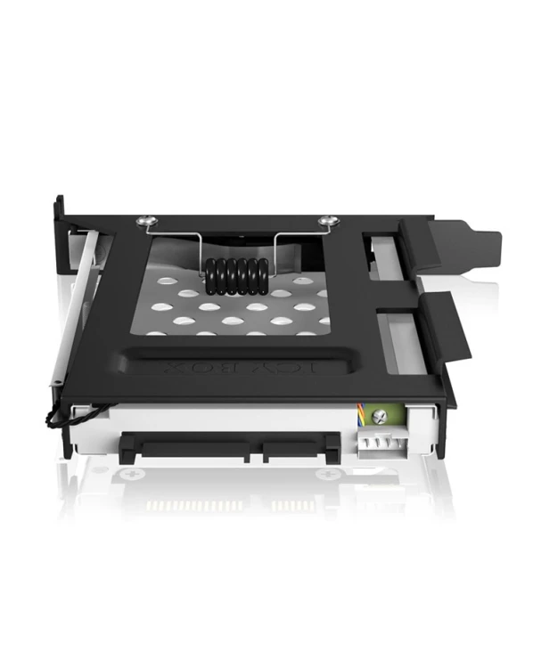 ICY BOX IB-2207StS 8,89 cm (3.5") Taca napędu pamięci masowej Czarny