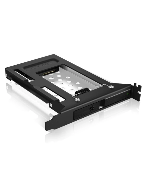 ICY BOX IB-2207StS 8,89 cm (3.5") Taca napędu pamięci masowej Czarny