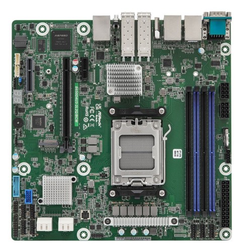 Asrock B650D4U3-2L2Q/BCM płyta główna AMD B650 Express Gniazdo AM5 micro ATX